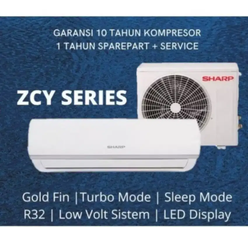 AC SHARP ZCY 1/2PK