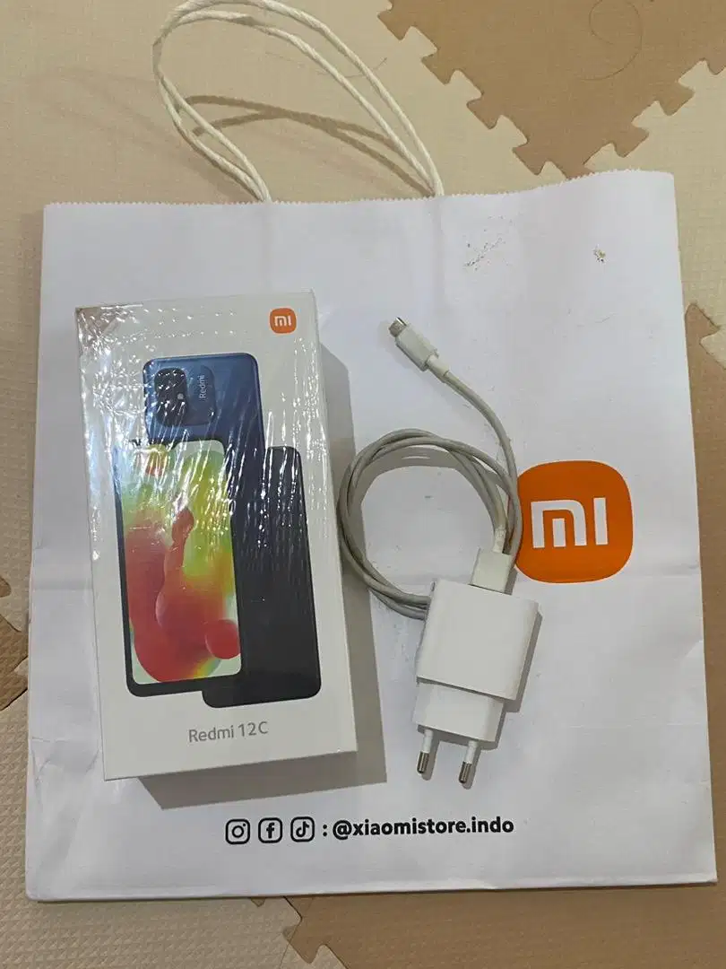 Redmi 12C 4/64 LENGKAP & MULUS