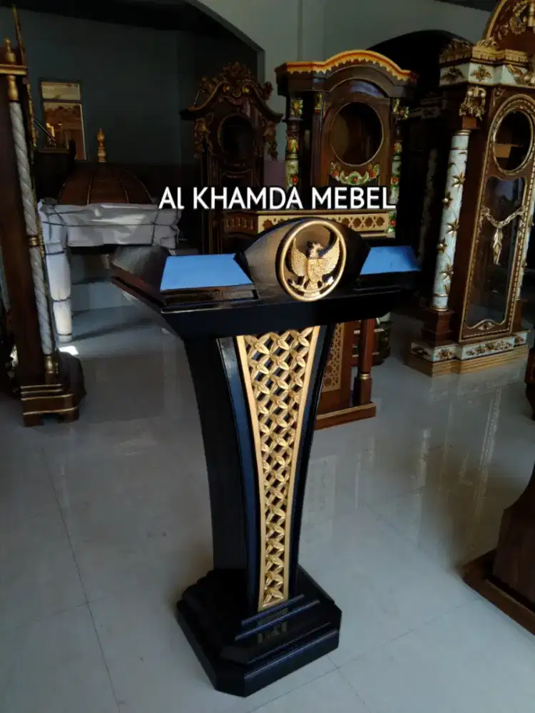 mimbar podium khutbah free ongkir area jawa #07