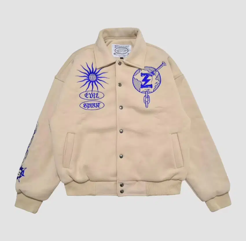 Jacket Varsity Hazel Cream