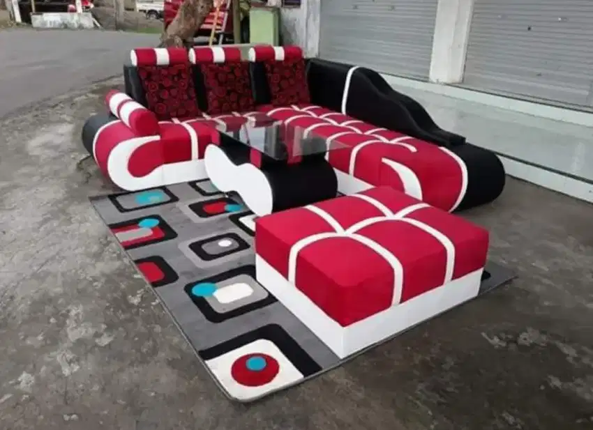 Kursi sofa model L