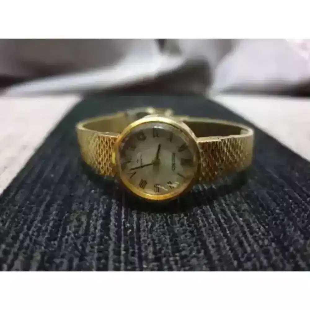 Jam Tangan Vintage Seiko Gold 17 Jewel Classic Ladies Mechanical Watch