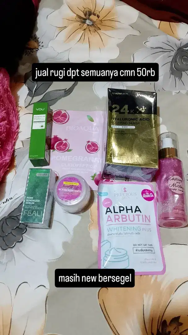 SKINCARE BODYCARE JUAL RUGI MASIH BARU