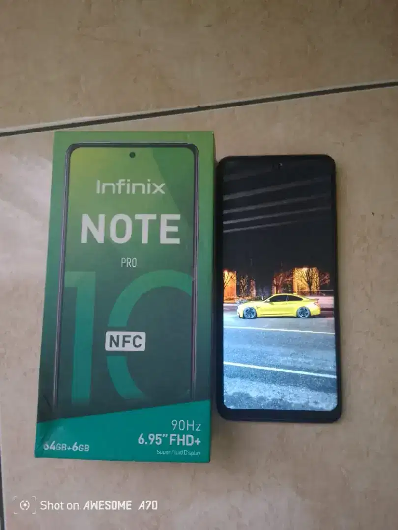 Infinix note 10 pro nfc 6/64