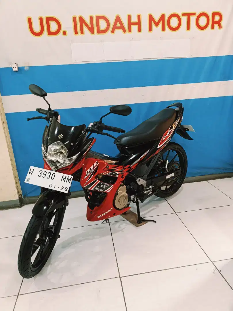 pemakaian standart SUZUKI SATRIA FU KARBU 150 2012 PMK 2013