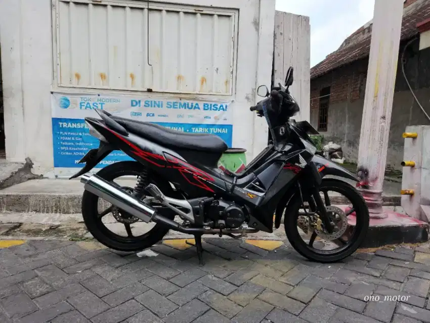 Supra X 125 Tahun 2009 Hitam