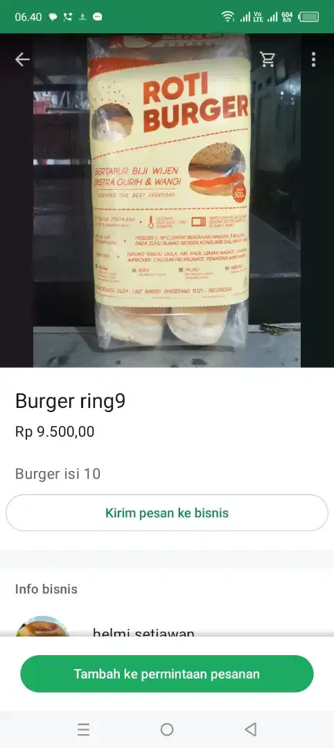 burger,hotdog,roti tawar dan roti bakar