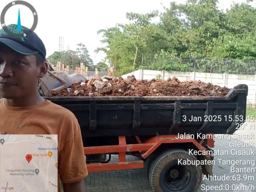 JASA BUANG PUING TANAH SAMPAH PROYEK