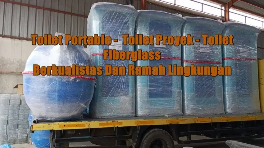 Vvip!! Toilet Fiberglass, Toilet Umum, Toilet Portable, Toilet Jongkok