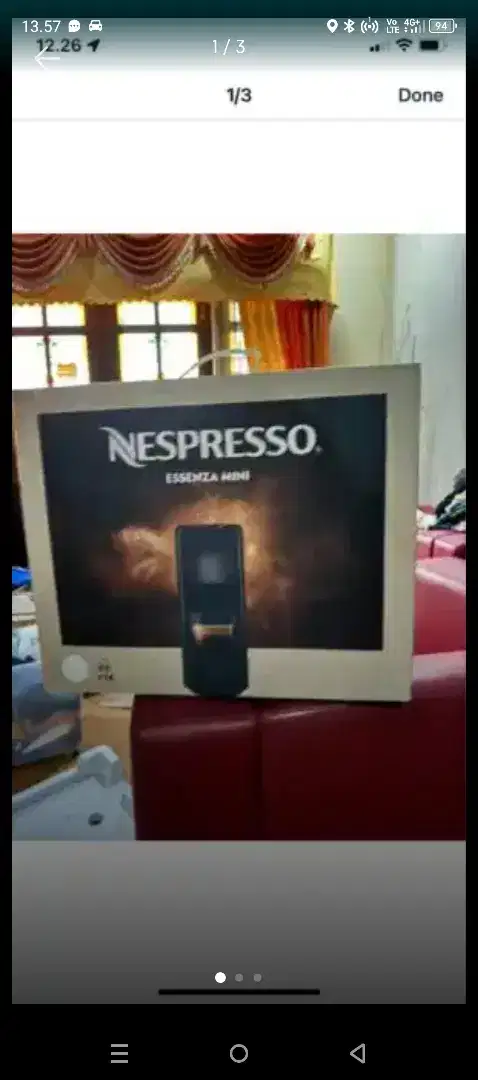 Nespresso mesin kopi