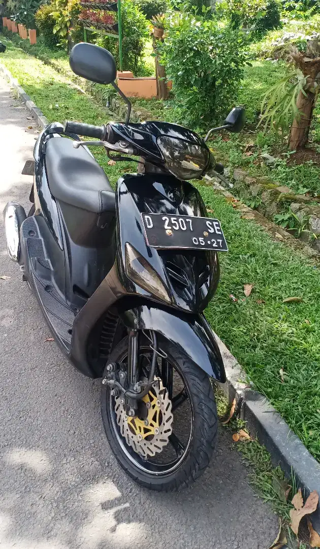 Jual yamaha mio sporty hitam mulus