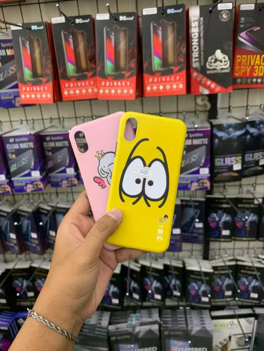 Softcase Matte Pattern iPhone X