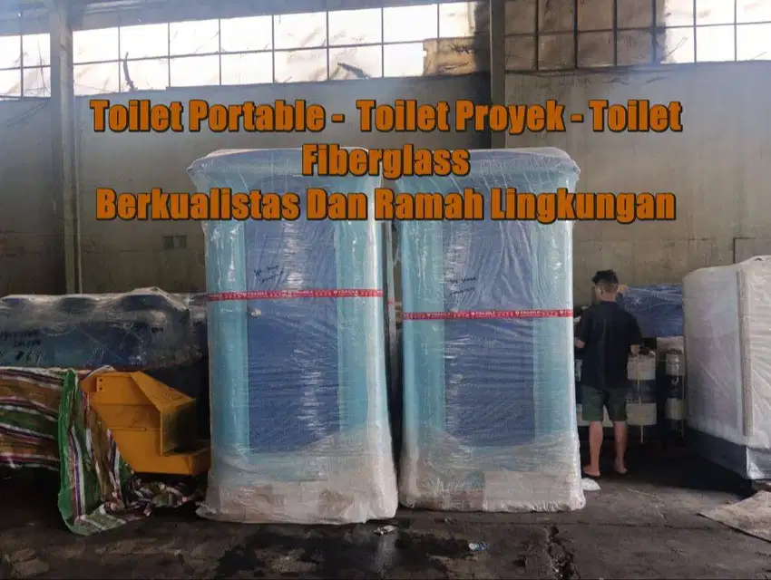 Ready!! Toilet Portable, Toilet Jongkok, Toilet Praktis Mudah Dipindah