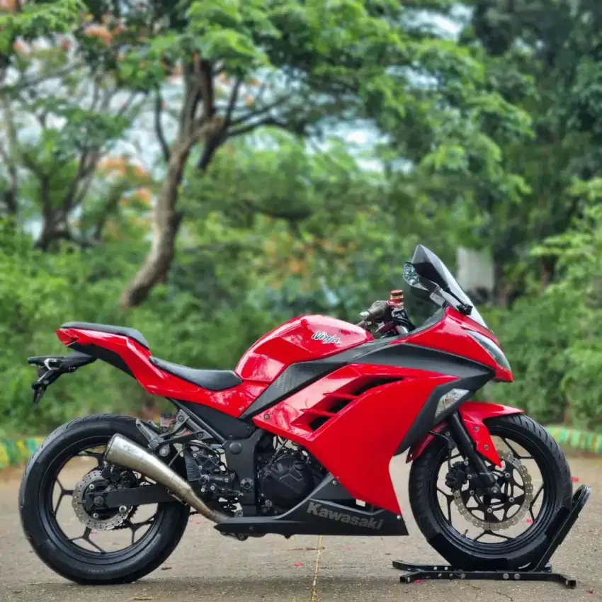 KAWASAKI NINJA 250 FI 2013 MERAH KM RENDAH PAJAK PANJANG NO MINUS