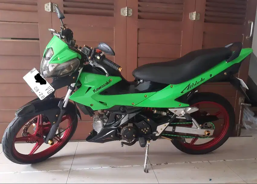 Kawasaki athlete 125 generasi 2 - simpanan