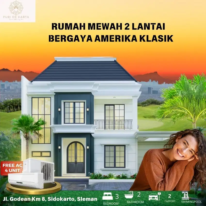 Hunian Mewah dengan Desain Elegan dan Modern di Jogja