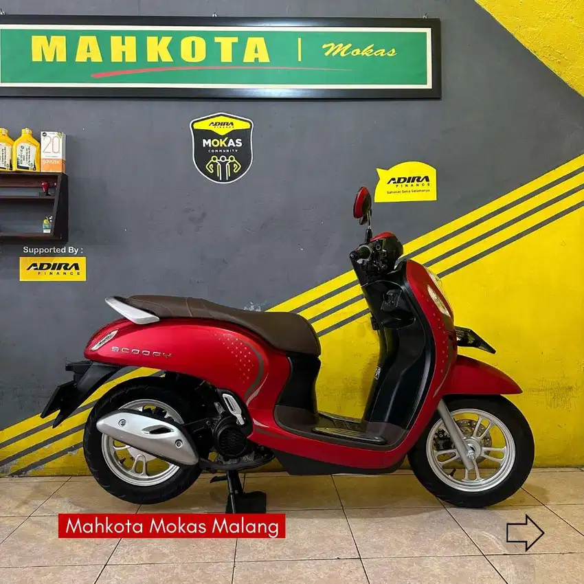 ALL NEW SCOOPY STYLISH 2023 LOW KM SS LENGKAP KOMPLIT SIAP PANTAU