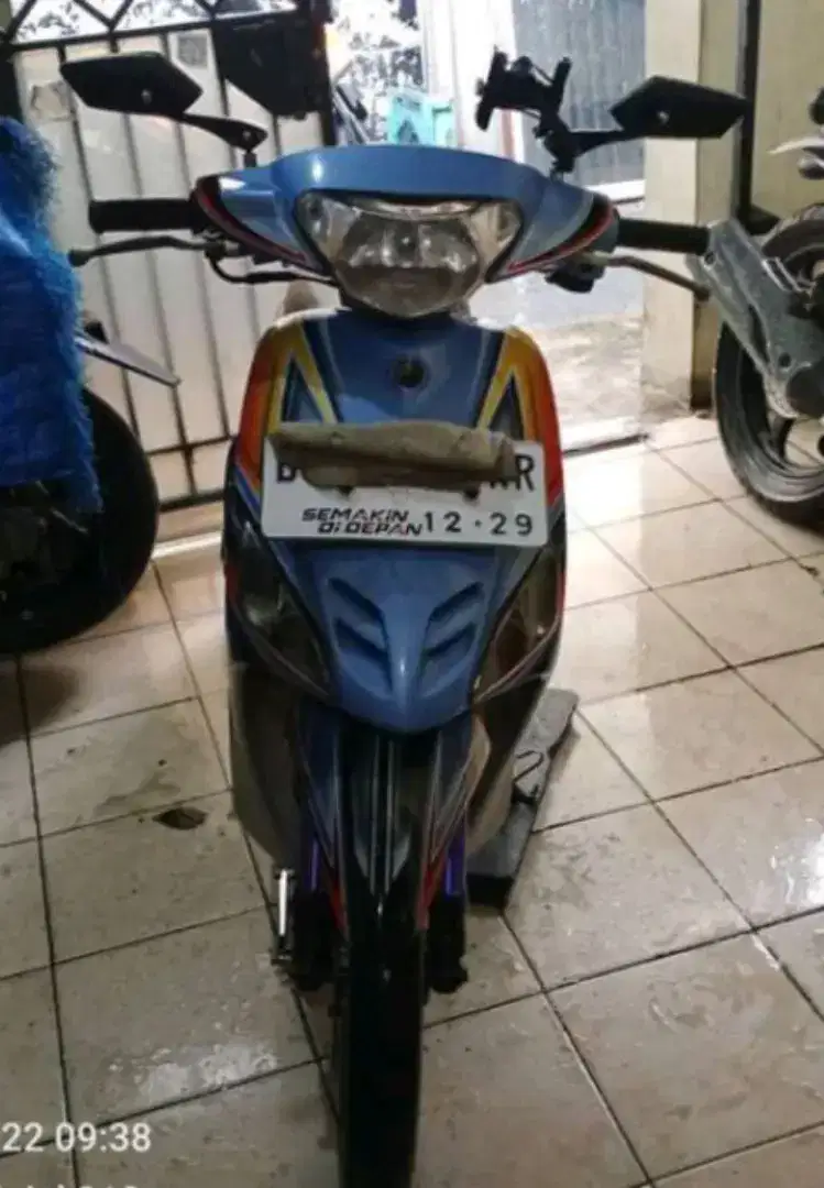 Mio karbu 2009 surat lengkap pajak off motor terawat.