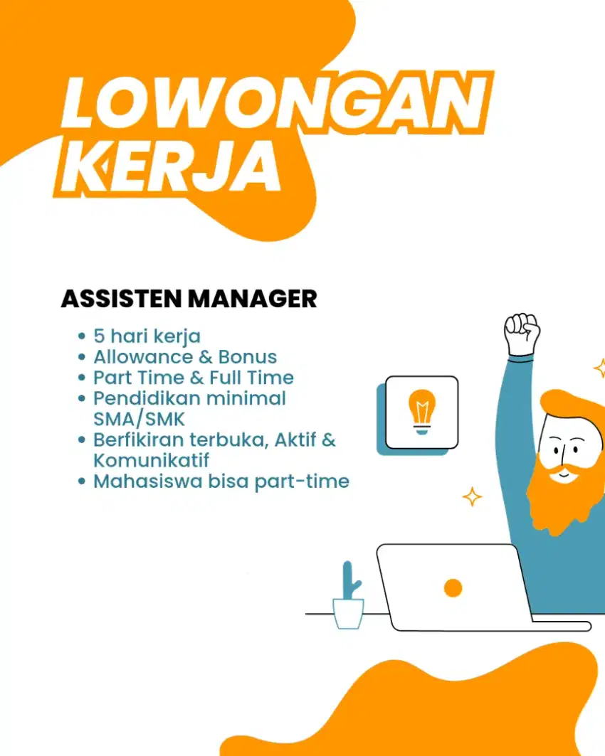 Staff Kantor / Assistant Manager