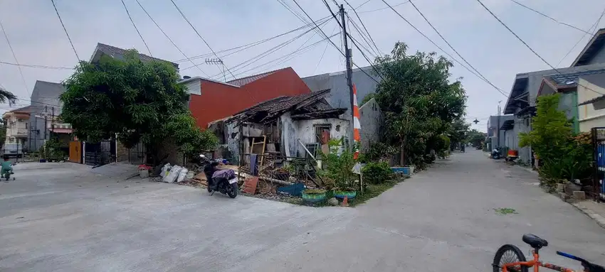 Jual tanah hoek di Jalan Salak, Harapan Indah Timur, Kota Bekasi