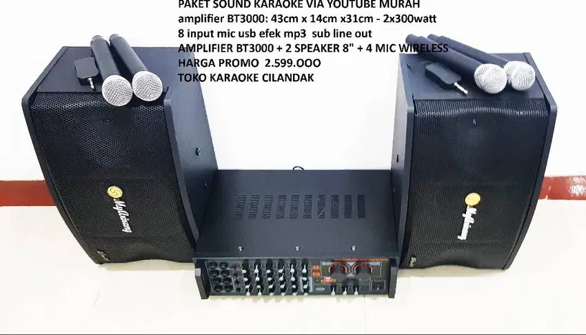 new sound paket karaoke rumahan