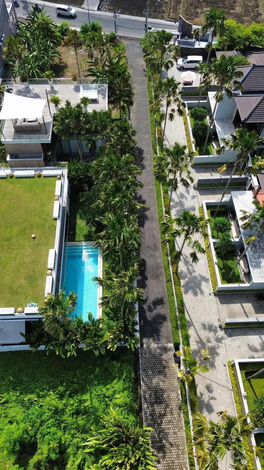 Dijual tanah dekat CANGGU lingkungan mewah view sawah paling murah