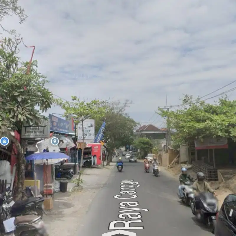 LAHAN DI KAWASAN KOMERSIL & JALAN UTAMA RAYA CANGGU, BALI