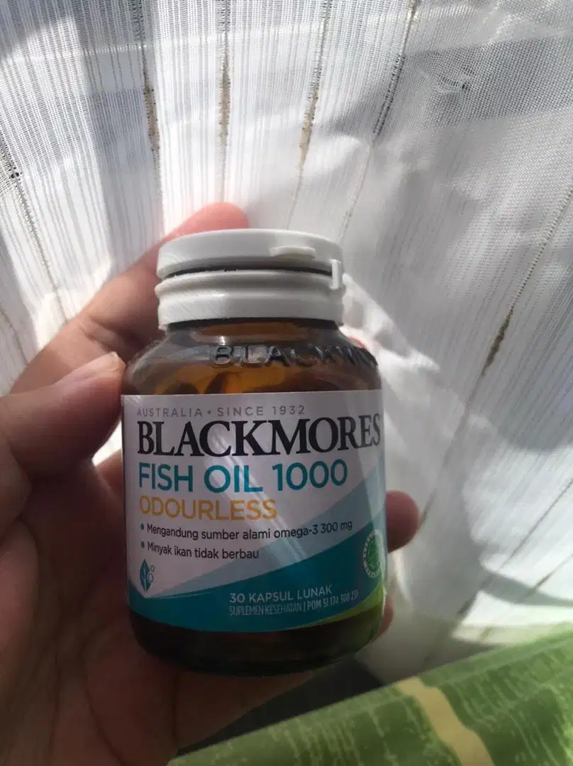 Blackmores Fish Oil 1000 Odourless