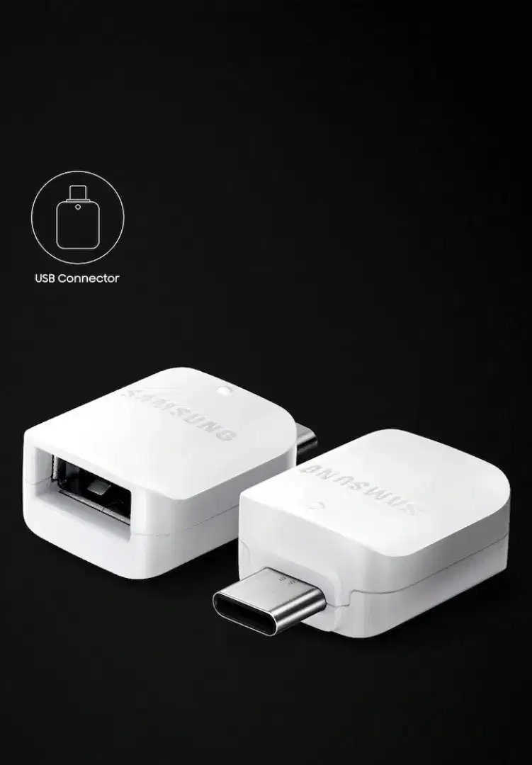 USB Connector (USB type-C to A)
white Ori 100%