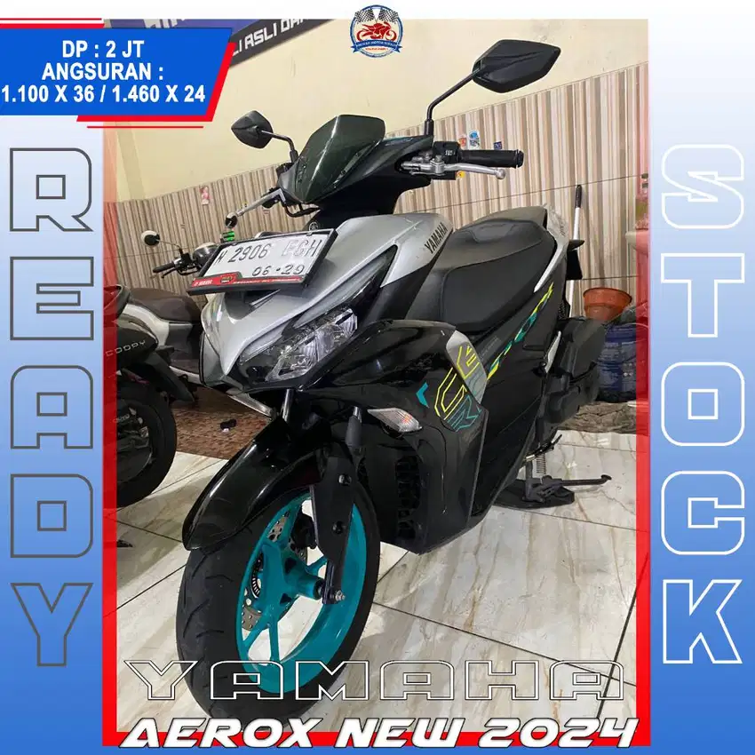 YAMAHA AEROX 2024 LIKE NEW MASZEHHN HIKMAH MOTOR KEPUH