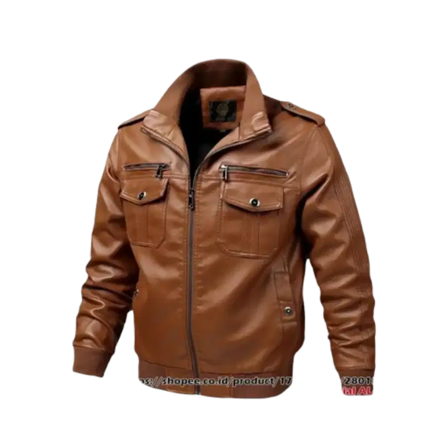 Jaket kulit pria asli Garut