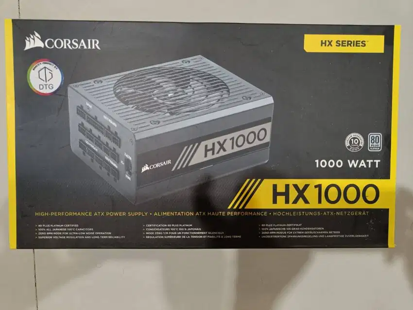 CORSAIR HX1000 80+ Platinum 1000Watt