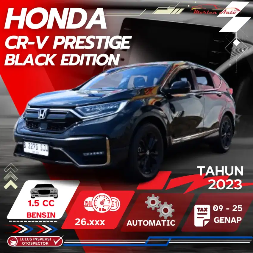 HONDA CRV Pretige Balck Edition 1.5 At