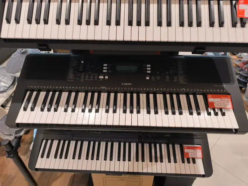 Keyboard Yamaha PSR E 373 + Adaptor | Gratis Hingga 2 Bulan Cicilan*