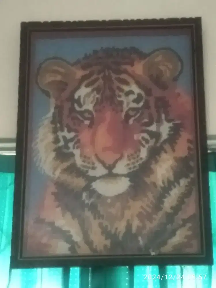 Jual cpt NEGO smp deal hiasan macan dr rajut kristik