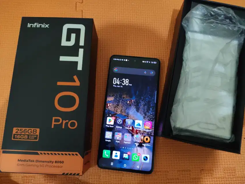 Dijual infinix gt 10 pro fullset mulus