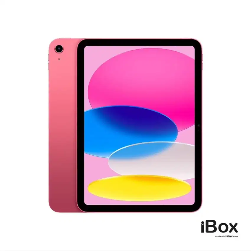 Apple iPad (Gen 10) 10,9 inci, Wi-Fi, 64GB, Pink RESMI IBOX