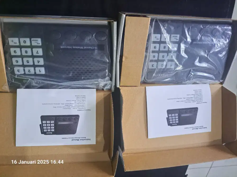 Interkom wireless komunikasi 2 arah