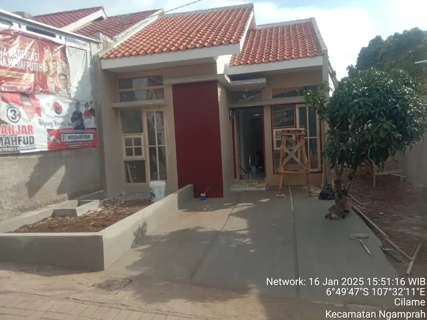 Rumah minimalis nuansa alam Cilame Bandung Barat