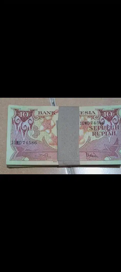 1 Gepok 10 Rupiah