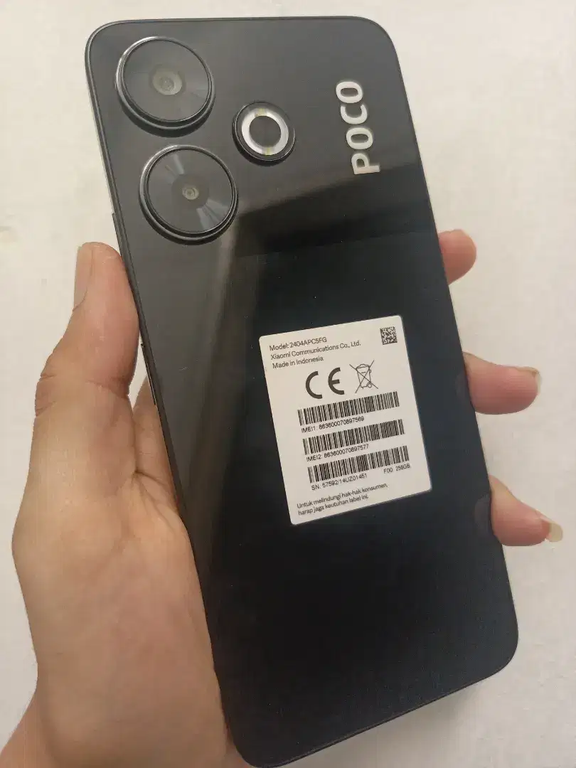 poco m6 fulset ram 8/256 mlus no minus udh ada fitur NFC