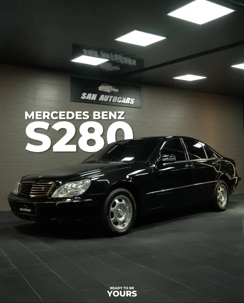 Mercedes-Benz S280 2.8 V6 AT 2001 (Upgrade Emblem S500)