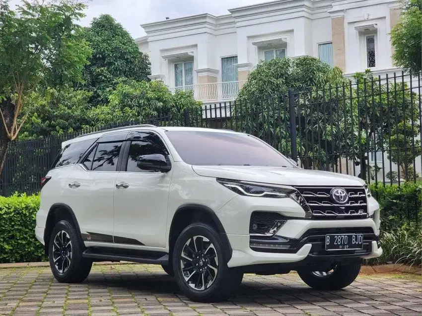 TDP 45JT NEGO! FORTUNER GR SPORT 2.8 AT 2022 PUTIH ISTIMEWA SEGER !!