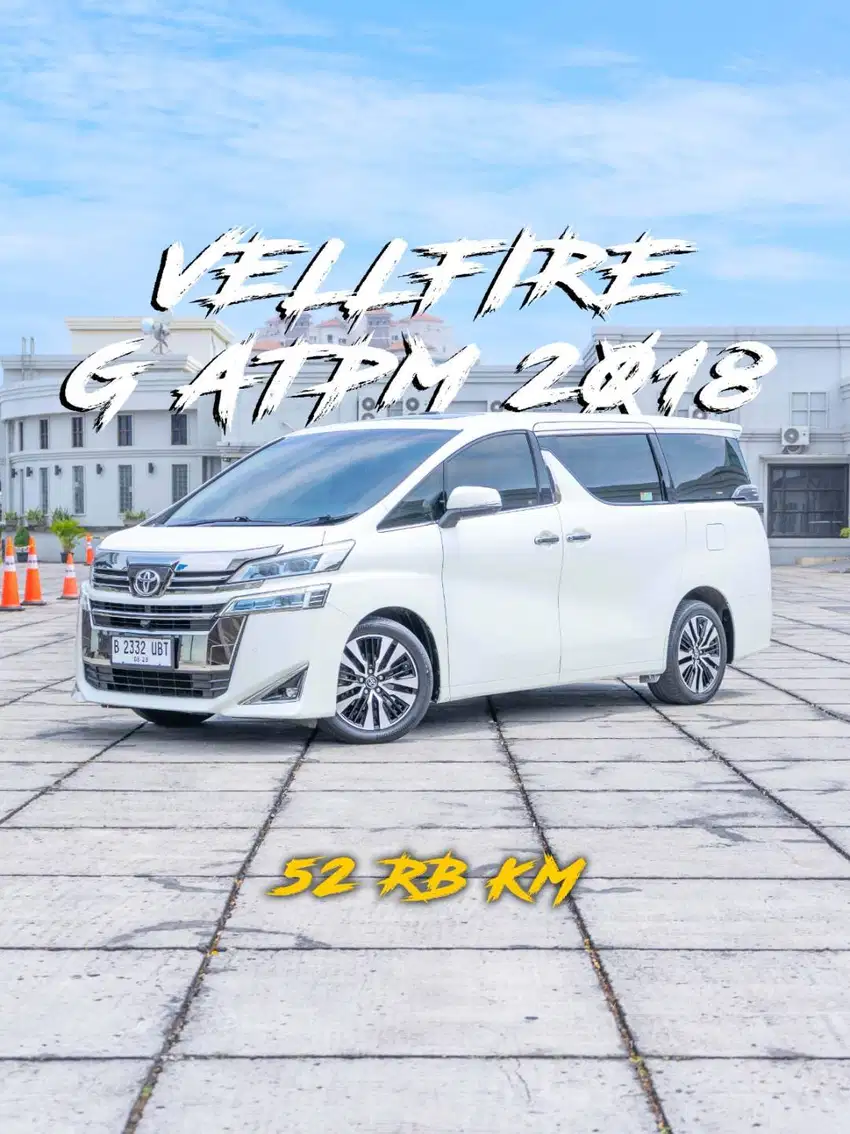 Toyota Vellfire G ATPM 2018 Alphard SC 2019