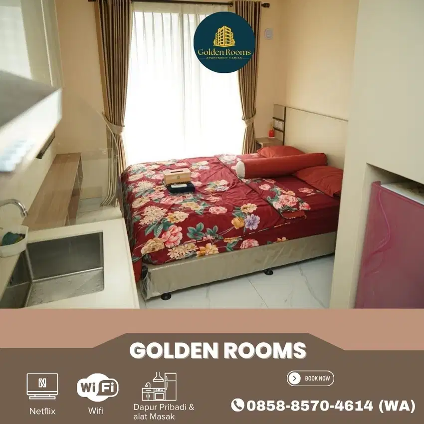 Sewa Apartemen Harian Skyhouse bsd di Tangerang dengan View Kota