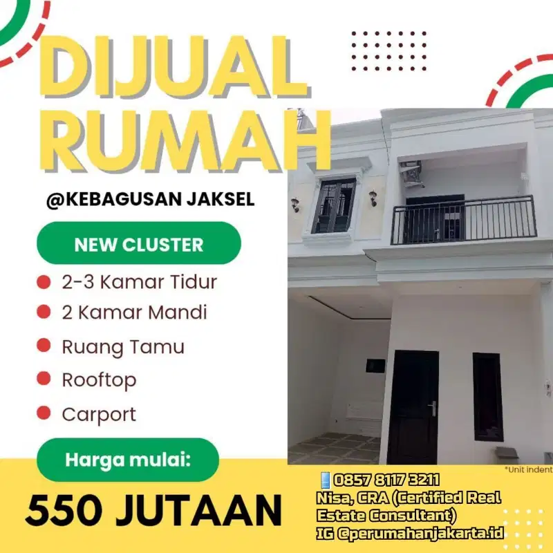 Jual Rumah Dekat Stasiun Tanjung Barat Halte Ragunan TB Simatupang