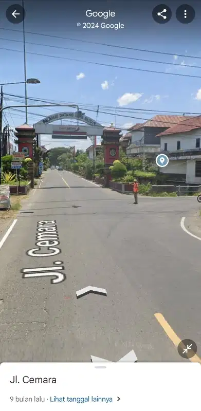 JUAL TANAH TEPI JALAN NASIONAL DEKAT TERMINAL PATRIA BLITAR