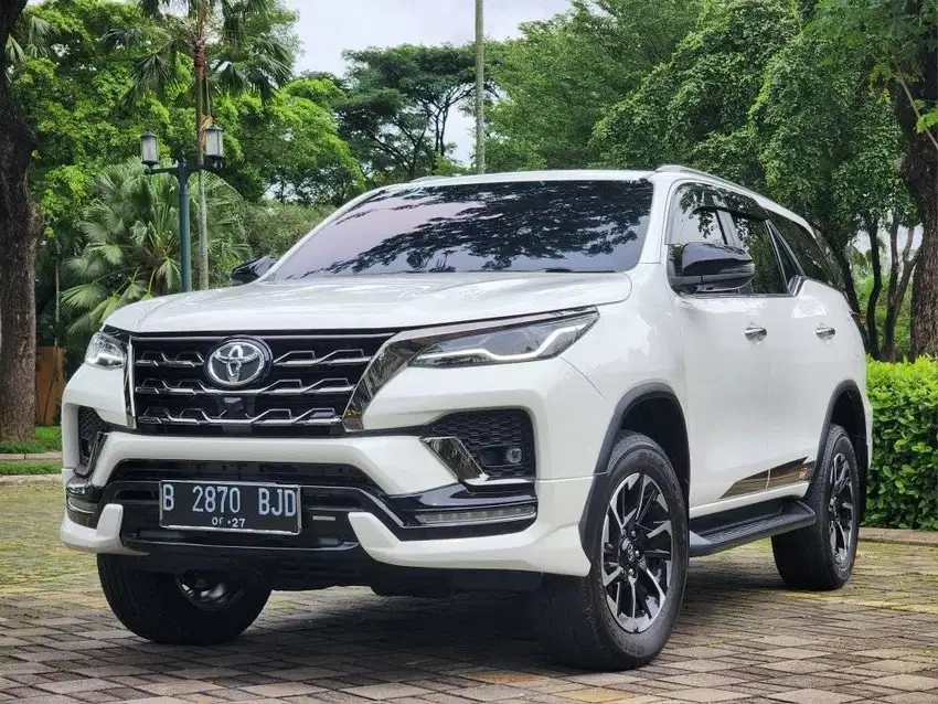 TDP 45JT NEGO! FORTUNER GR SPORT 2.8 AT 2022 PUTIH ISTIMEWA SEGER!!