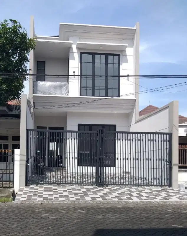 RUMAH MANYAR JAYA NEW GRESS MINIMALIS STRATEGIS MODERN