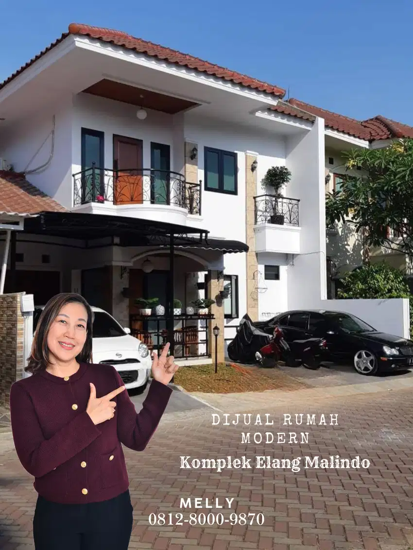 Rumah Asri Komplek Elang Malindo Jatiwaringin Jakarta Timur